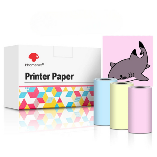 3x coloured Paper Rolls™